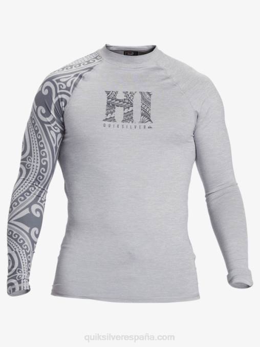 brezo aguanieve camiseta de surf de manga larga hawaii big island upf 50 D6T4D922 hombres Quiksilver