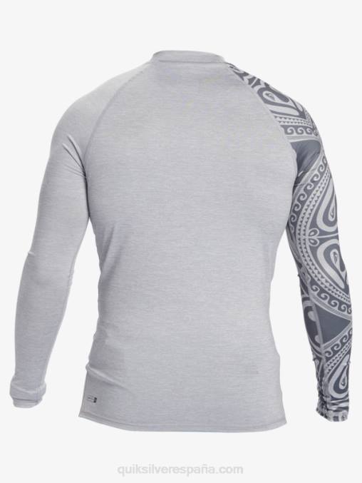 brezo aguanieve camiseta de surf de manga larga hawaii big island upf 50 D6T4D922 hombres Quiksilver