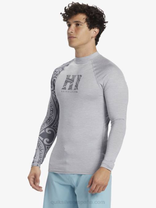 brezo aguanieve camiseta de surf de manga larga hawaii big island upf 50 D6T4D922 hombres Quiksilver