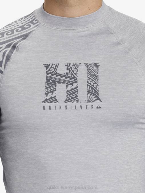 brezo aguanieve camiseta de surf de manga larga hawaii big island upf 50 D6T4D922 hombres Quiksilver