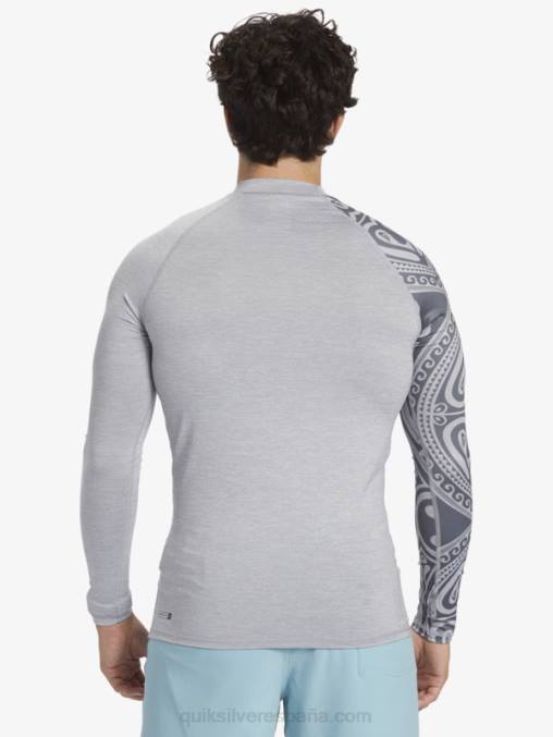 brezo aguanieve camiseta de surf de manga larga hawaii big island upf 50 D6T4D922 hombres Quiksilver
