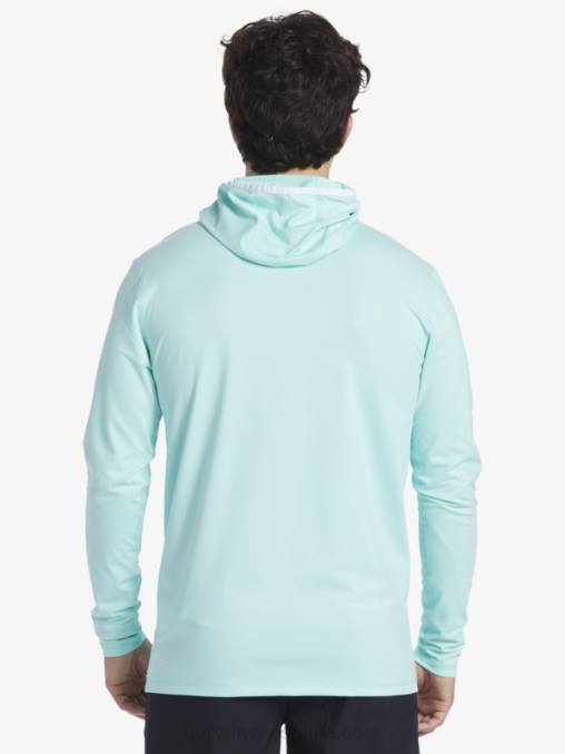 brezo azul cielo camiseta de surf heritage upf 50 de manga larga D6T4D419 hombres Quiksilver