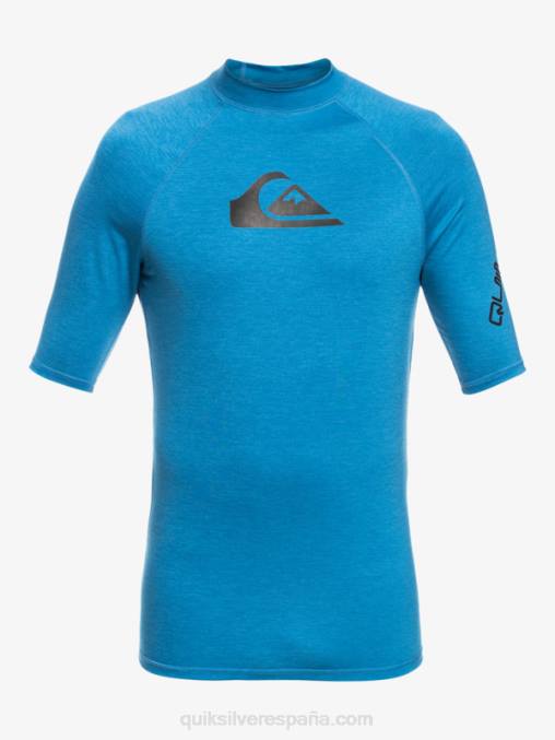 brezo azul vallarta todos los tiempos manga corta upf 50 rashguard D6T4D816 hombres Quiksilver