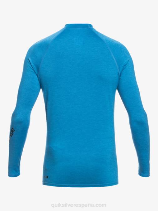 brezo azul vallarta todos los tiempos manga larga upf 50 rashguard D6T4D823 hombres Quiksilver