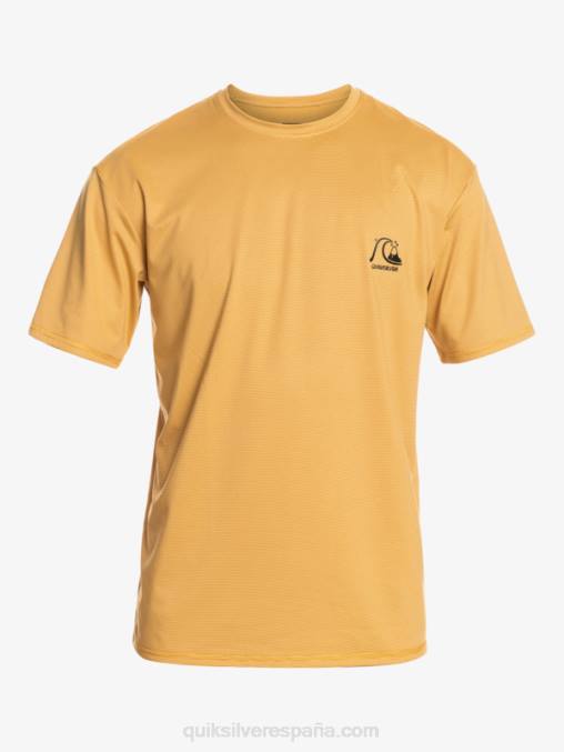 brezo de trigo camiseta de surf heritage heather de manga corta upf 50 D6T4D1127 hombres Quiksilver