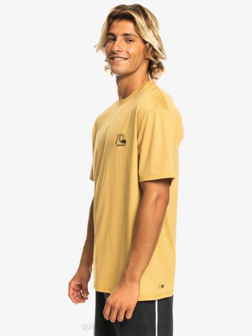 brezo de trigo camiseta de surf heritage heather de manga corta upf 50 D6T4D1127 hombres Quiksilver