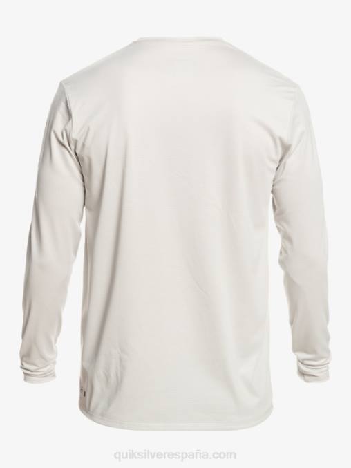 brezo gris violeta camiseta de surf heritage heather de manga larga upf 50 D6T4D1469 hombres Quiksilver