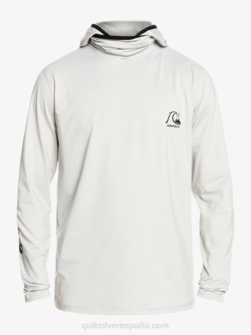 brezo gris violeta camiseta de surf heritage upf 50 de manga larga D6T4D418 hombres Quiksilver