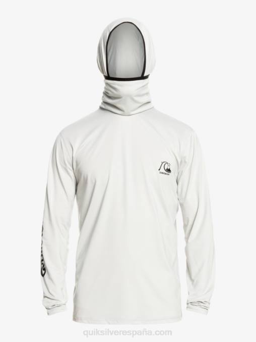 brezo gris violeta camiseta de surf heritage upf 50 de manga larga D6T4D418 hombres Quiksilver