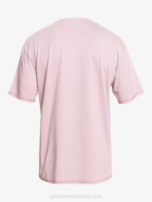 brezo polvoriento de la orquídea camiseta de surf heritage heather de manga corta upf 50 D6T4D1132 hombres Quiksilver