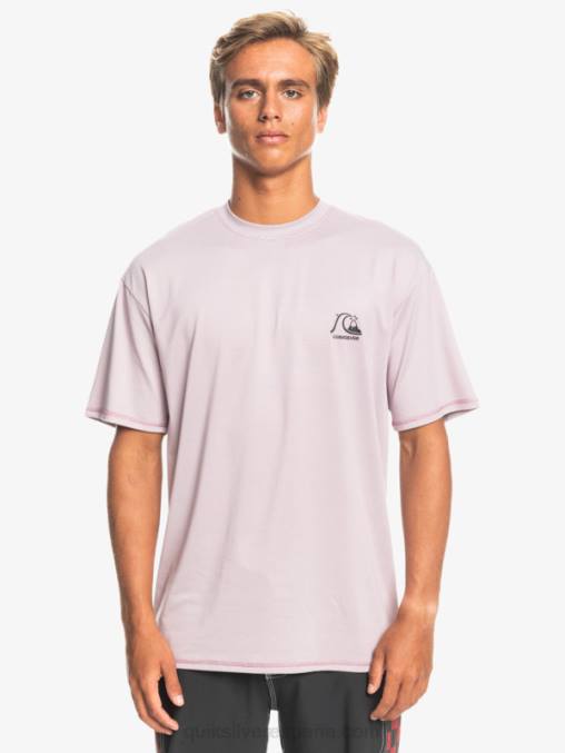 brezo polvoriento de la orquídea camiseta de surf heritage heather de manga corta upf 50 D6T4D1132 hombres Quiksilver
