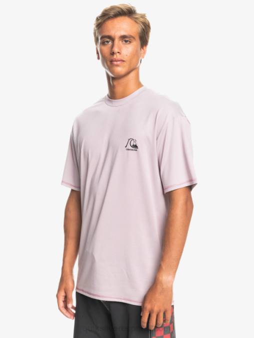 brezo polvoriento de la orquídea camiseta de surf heritage heather de manga corta upf 50 D6T4D1132 hombres Quiksilver