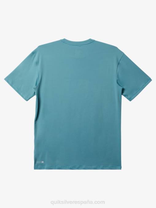 camafeo azul camiseta de surf de manga corta mix session upf 50 D6T4D314 hombres Quiksilver