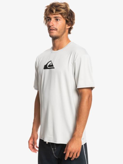 gris violeta playera de surf de manga corta UPF 50 Solid Streak D6T4D884 hombres Quiksilver