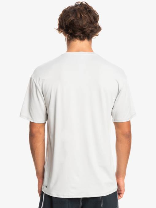 gris violeta playera de surf de manga corta UPF 50 Solid Streak D6T4D884 hombres Quiksilver