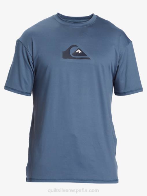 mar de bering playera de surf de manga corta UPF 50 Solid Streak D6T4D888 hombres Quiksilver
