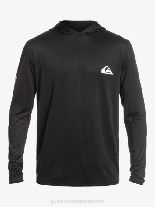 negro camiseta de surf de manga larga omni session upf 50 D6T4D773 hombres Quiksilver