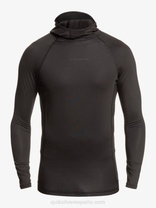 negro lycra de manga larga Storm Tripper D6T4D1836 hombres Quiksilver