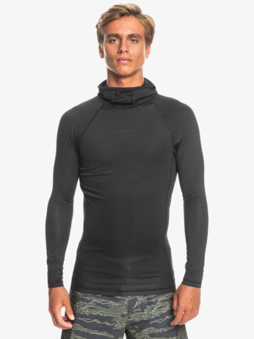 negro lycra de manga larga Storm Tripper D6T4D1836 hombres Quiksilver