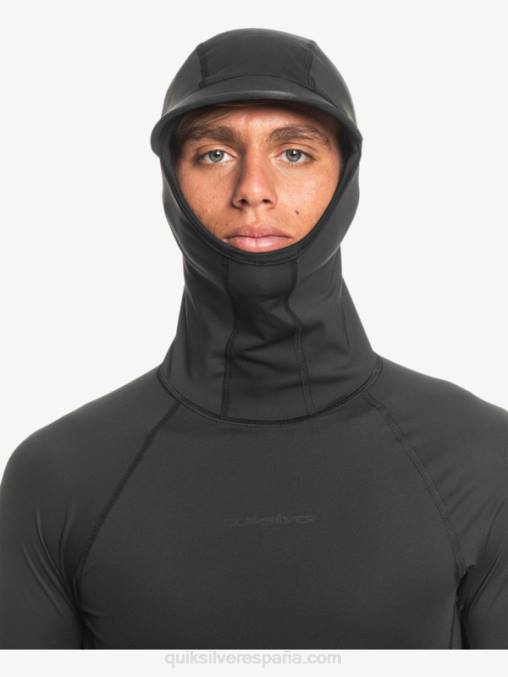 negro lycra de manga larga Storm Tripper D6T4D1836 hombres Quiksilver
