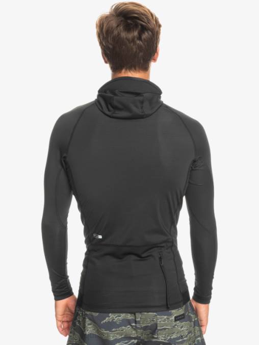 negro lycra de manga larga Storm Tripper D6T4D1836 hombres Quiksilver