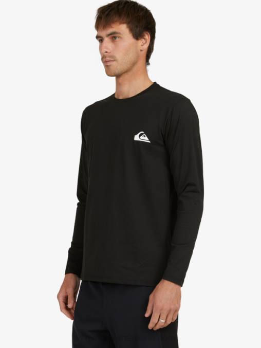 negro omni session camiseta de surf de manga larga upf 50 D6T4D406 hombres Quiksilver