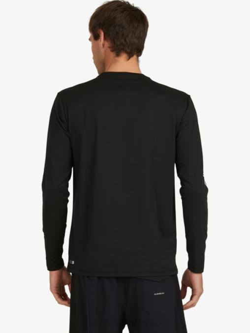 negro omni session camiseta de surf de manga larga upf 50 D6T4D406 hombres Quiksilver