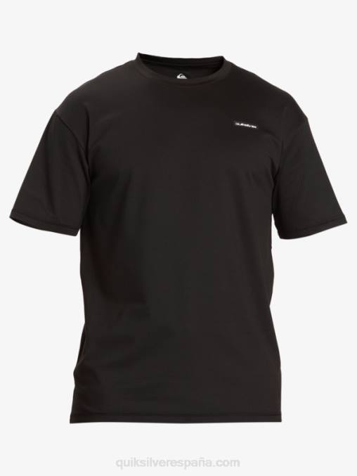 negro playera de surf de manga corta omni session upf 50 D6T4D543 hombres Quiksilver