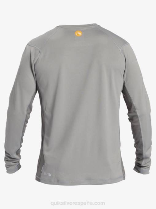 piel de tiburon camiseta de surf de manga larga waterman bamboo check 2 upf 50 D6T4D258 hombres Quiksilver