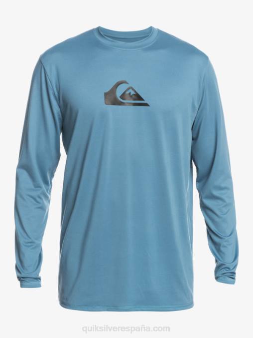 provenzal playera de manga larga con rayas sólidas upf 50 surf D6T4D847 hombres Quiksilver