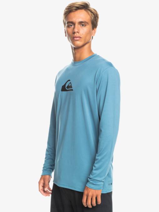 provenzal playera de manga larga con rayas sólidas upf 50 surf D6T4D847 hombres Quiksilver