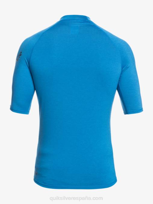 snorkel azul brezo todos los tiempos manga corta upf 50 rashguard D6T4D814 hombres Quiksilver