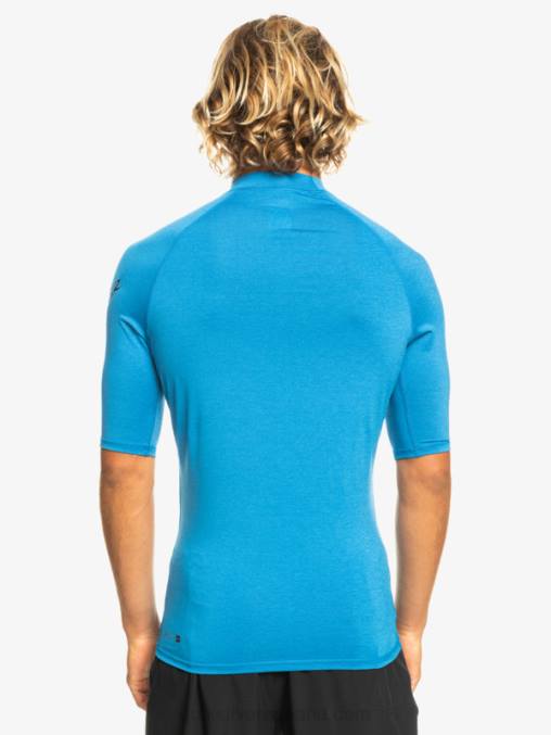 snorkel azul brezo todos los tiempos manga corta upf 50 rashguard D6T4D814 hombres Quiksilver
