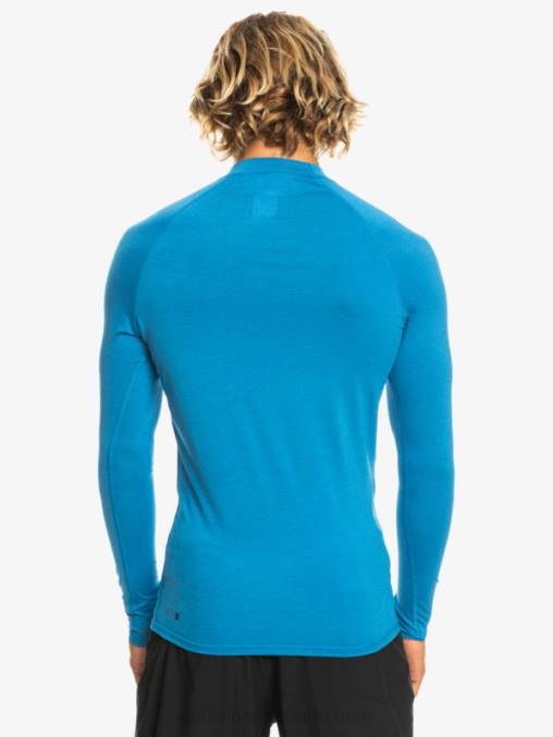 snorkel azul brezo todos los tiempos manga larga upf 50 rashguard D6T4D822 hombres Quiksilver