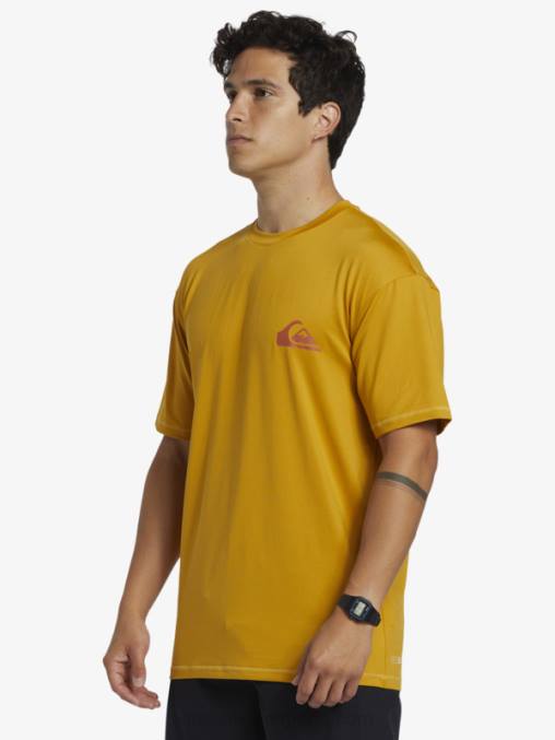 trigo camiseta de surf de manga corta mix session upf 50 D6T4D317 hombres Quiksilver