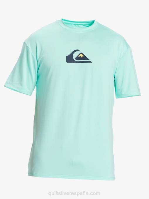 vaso de playa playera de surf de manga corta UPF 50 Solid Streak D6T4D886 hombres Quiksilver