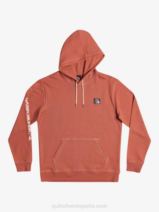 Marsala la sudadera con capucha original D6T4D1034 hombres Quiksilver