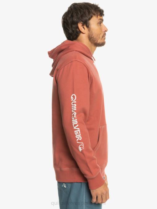 Marsala la sudadera con capucha original D6T4D1034 hombres Quiksilver