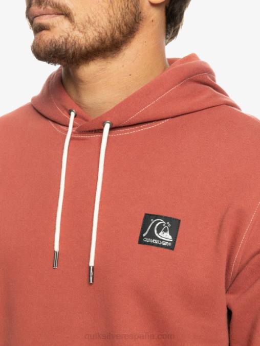 Marsala la sudadera con capucha original D6T4D1034 hombres Quiksilver