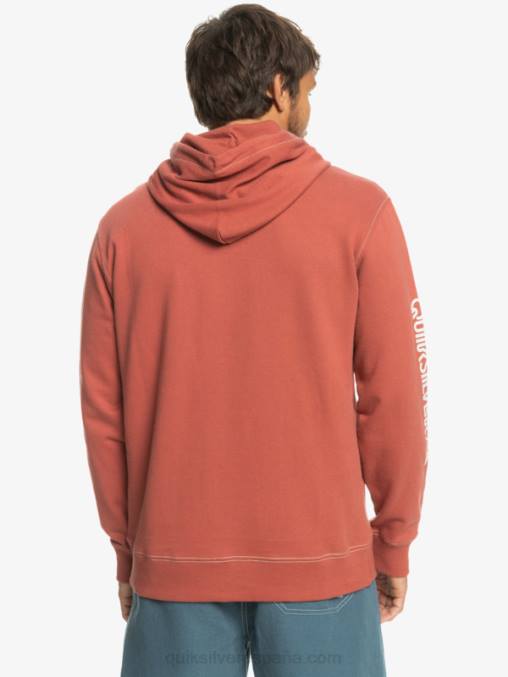 Marsala la sudadera con capucha original D6T4D1034 hombres Quiksilver