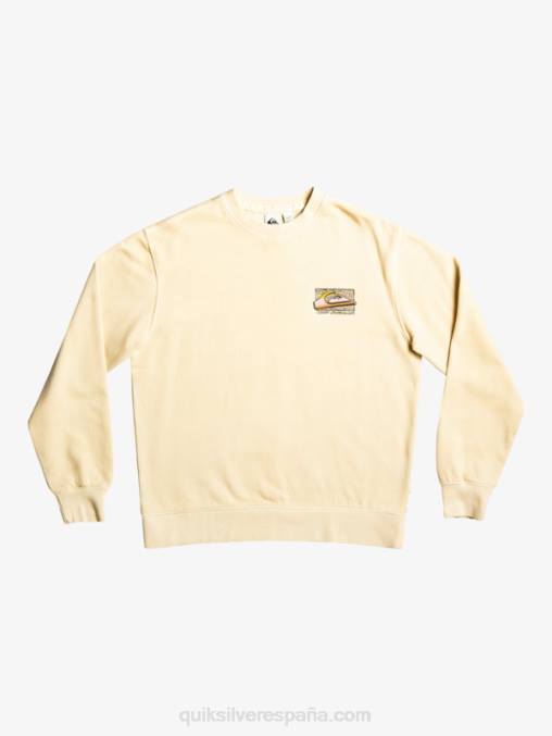 abedul sudadera con diseño de losa de neón D6T4D1056 hombres Quiksilver
