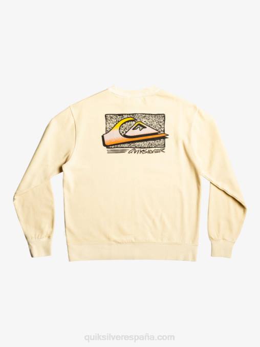 abedul sudadera con diseño de losa de neón D6T4D1056 hombres Quiksilver