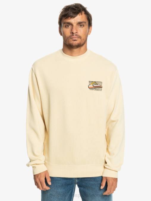 abedul sudadera con diseño de losa de neón D6T4D1056 hombres Quiksilver