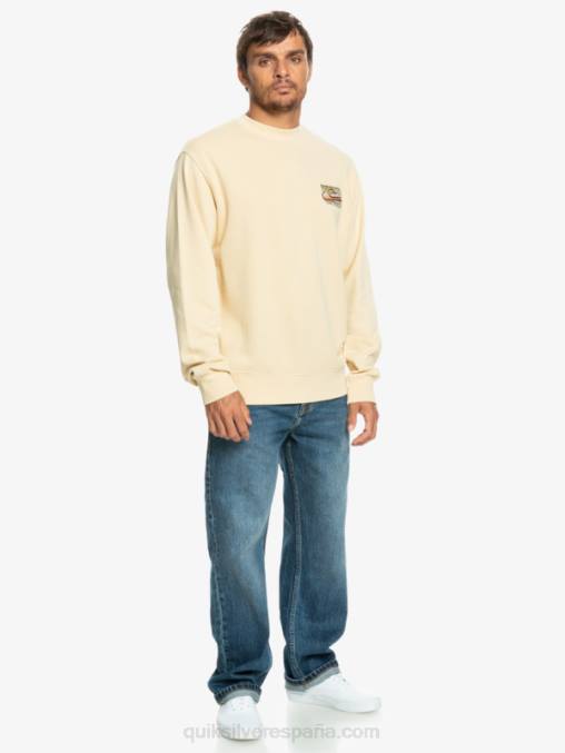 abedul sudadera con diseño de losa de neón D6T4D1056 hombres Quiksilver