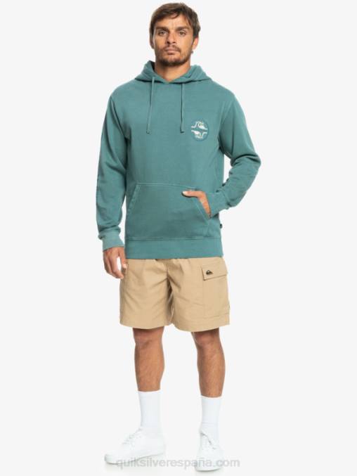 azul bretaña sudadera con capucha dulce como losa D6T4D1220 hombres Quiksilver