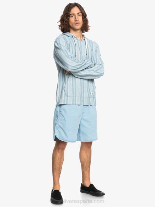 azul provenzal baja vert baja sudadera con capucha D6T4D1545 hombres Quiksilver