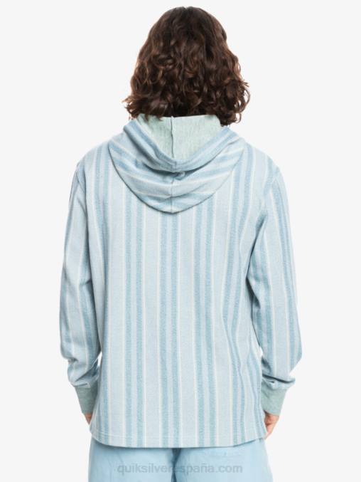 azul provenzal baja vert baja sudadera con capucha D6T4D1545 hombres Quiksilver