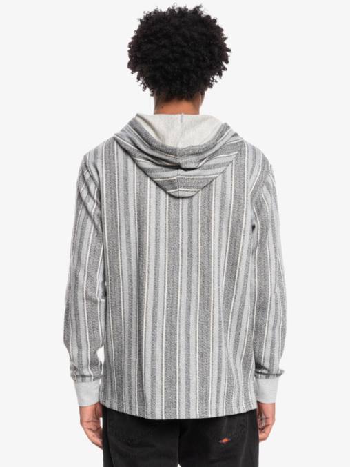 baja vert negra baja sudadera con capucha D6T4D1544 hombres Quiksilver