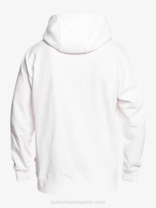 blanco sudadera con logo oficial Things D6T4D1807 hombres Quiksilver x Stranger