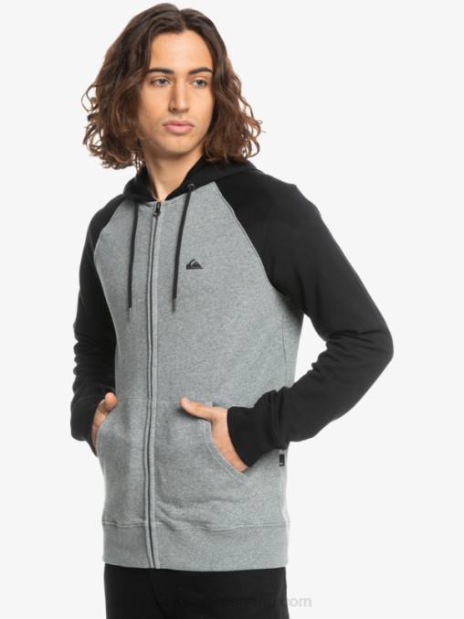 blazer azul marino/largo sudadera con cremallera Essentials D6T4D1513 hombres Quiksilver